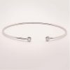 Bracelet jonc or et-diamant flexible – Image 2