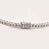 Bracelet tennis or et diamants type rivière – Image 3