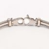 Bracelet cable acier et or homme – Image 3