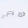 Boucles d'oreilles diamants échelle