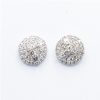 Boucles d'oreilles illusion or et diamants – Image 2