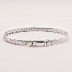 Bracelet tresse argent
